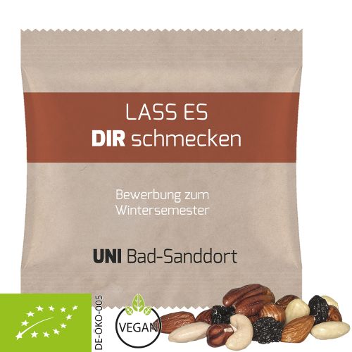 Organic trail mix, ca. 30g, maxi bag