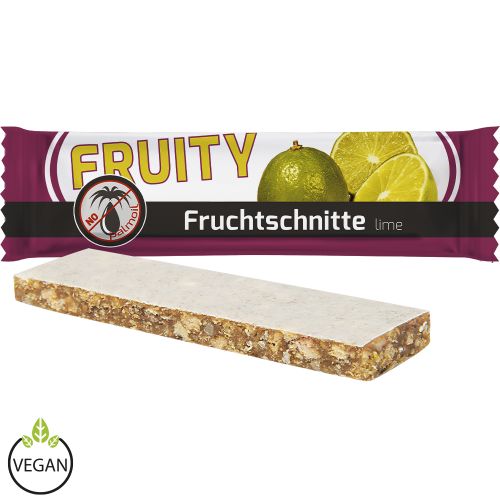 Fruit bar lime, ca. 23g, flowpack