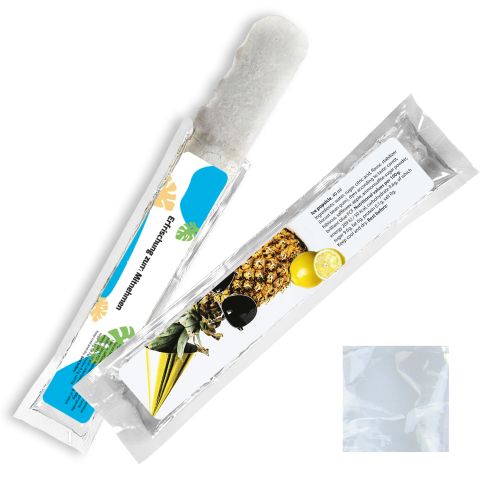 Ice popsicle lemon, 40 ml, express transparent sleeve bag with label