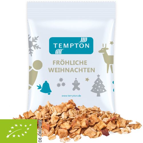 Organic crunchy Christmas muesli , ca. 60g, maxi bag