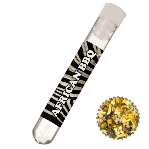 African BBQ, ca. 5g, test tube with label