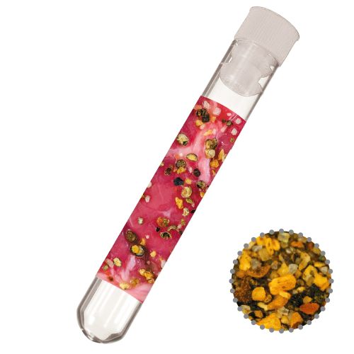 Steak pepper, ca. 7g, test tube with label