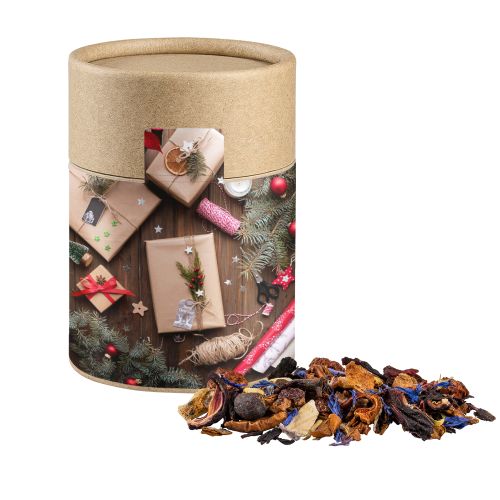 Christkindl tea, ca. 50g, cardboard can midi