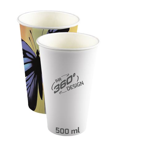 Pe-cardboard cup 450ml, XL cup
