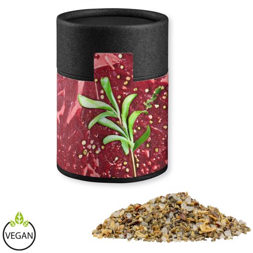 Herb steak spice, ca. 45g, cardboard can midi black