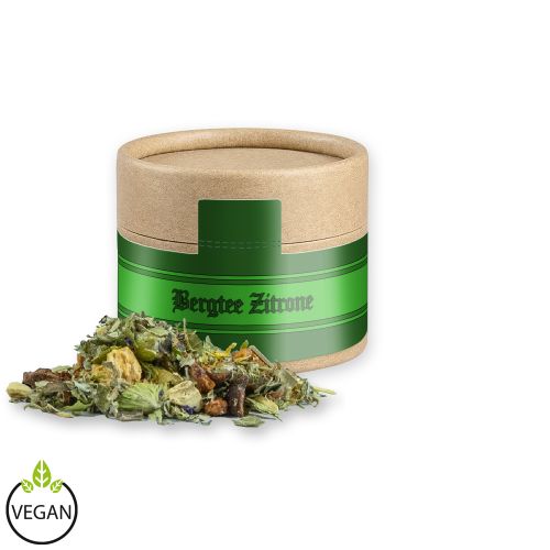 Herbal tea mountain tea & citrus, ca. 15g, cardboard can mini