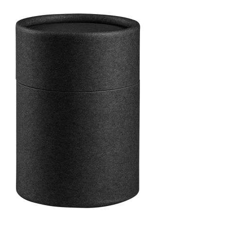 Packaging, cardboard can midi black